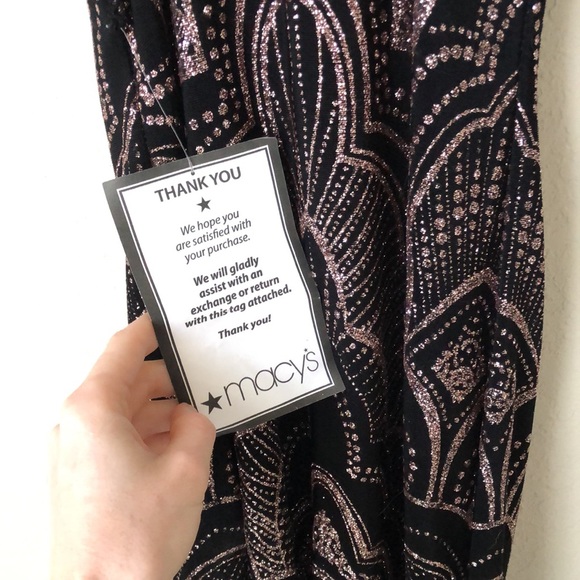 Black and rose gold bodycon - Picture 3 of 3